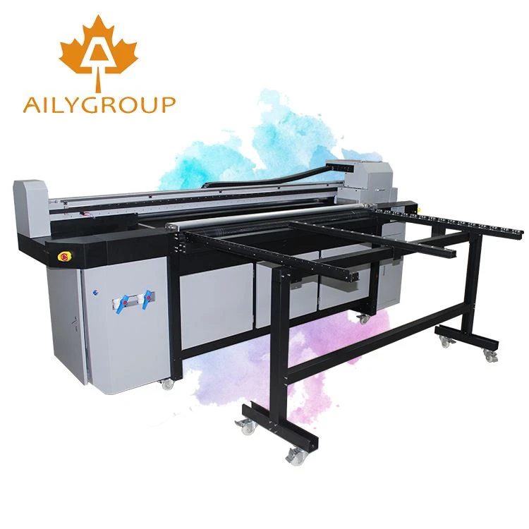 The Principle Of Five-color Printing With Uv Flatbed Printer