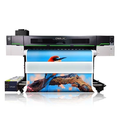4 Head Uv Roll To Roll Printer
